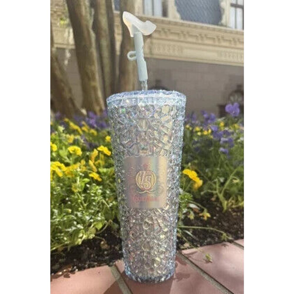 2025 Disney Parks Cinderella 75th Anniversary Starbucks® Travel Tumbler Slipper